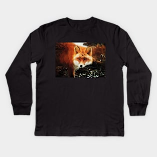 Pretty Foxy Kids Long Sleeve T-Shirt